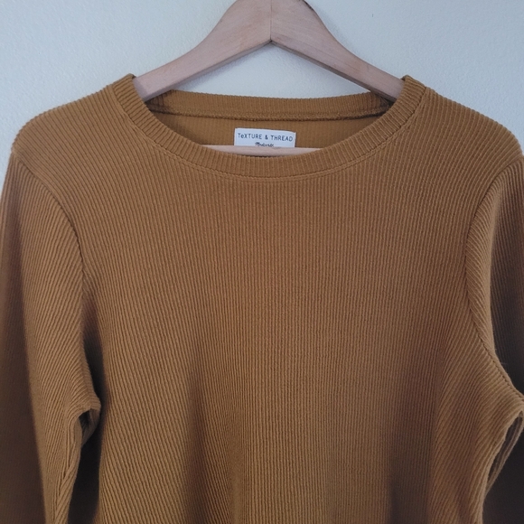 Madewell Texture & Thread long sleeve shirt L - Picture 2 of 5